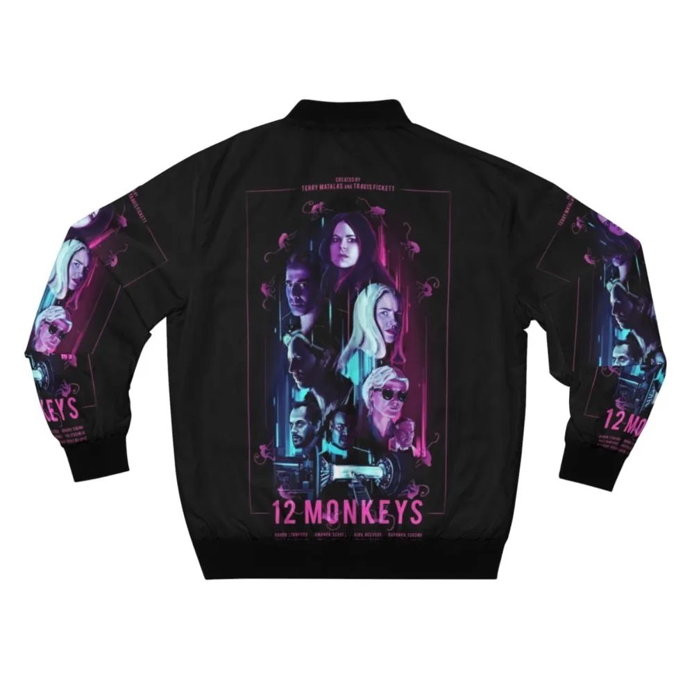 12 Monkeys Bomber Jacket - Inspired by the Post-Apocalyptic Movie