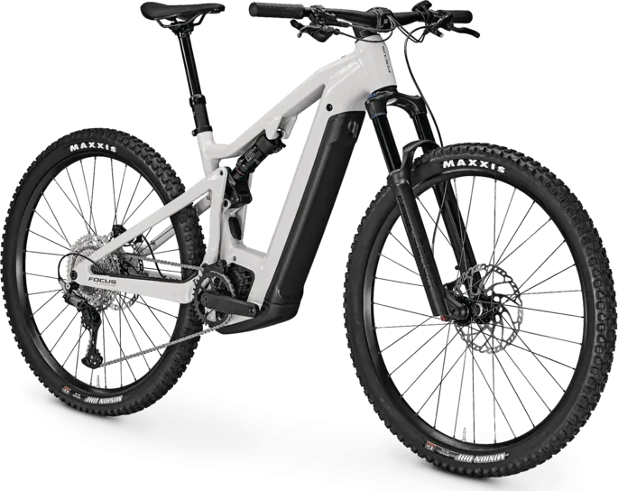 2024 Focus Thron2 6.7 Lightgrey Glossy ebike