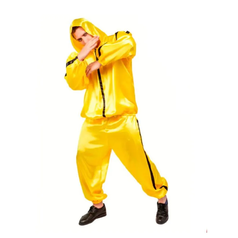 Adult 90s Style Yellow Rapper Costume