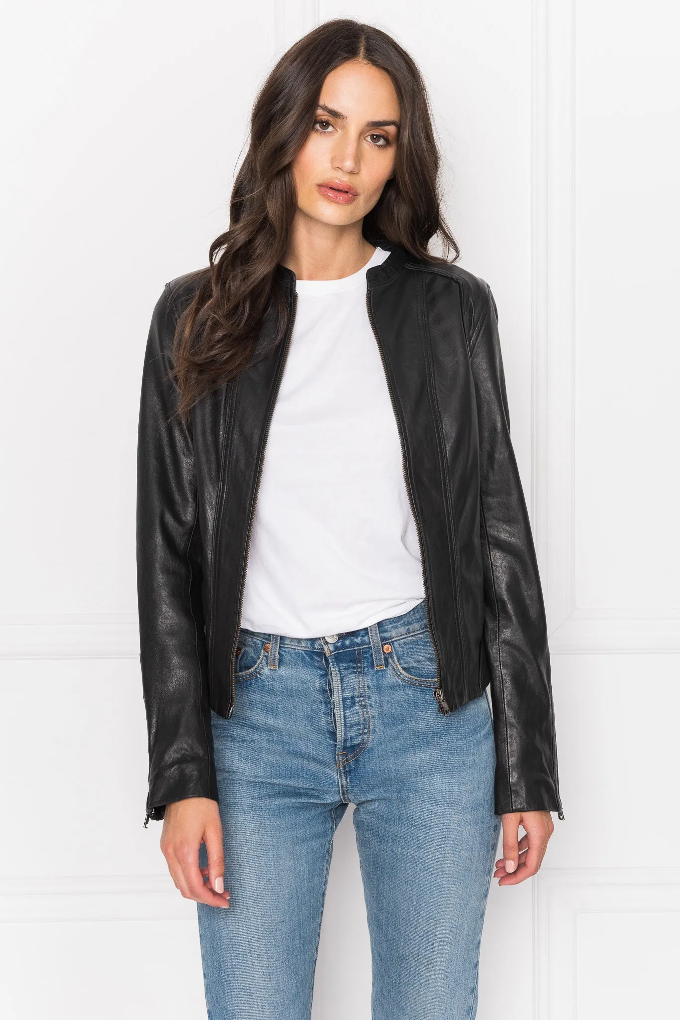 ARLETTE | Leather Biker Jacket