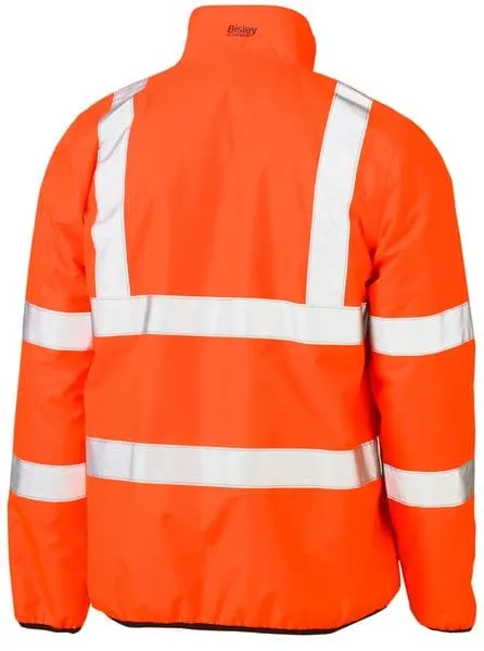 Bisley Taped Hi Vis Reversible Puffer Jacket (BJ6350HT)