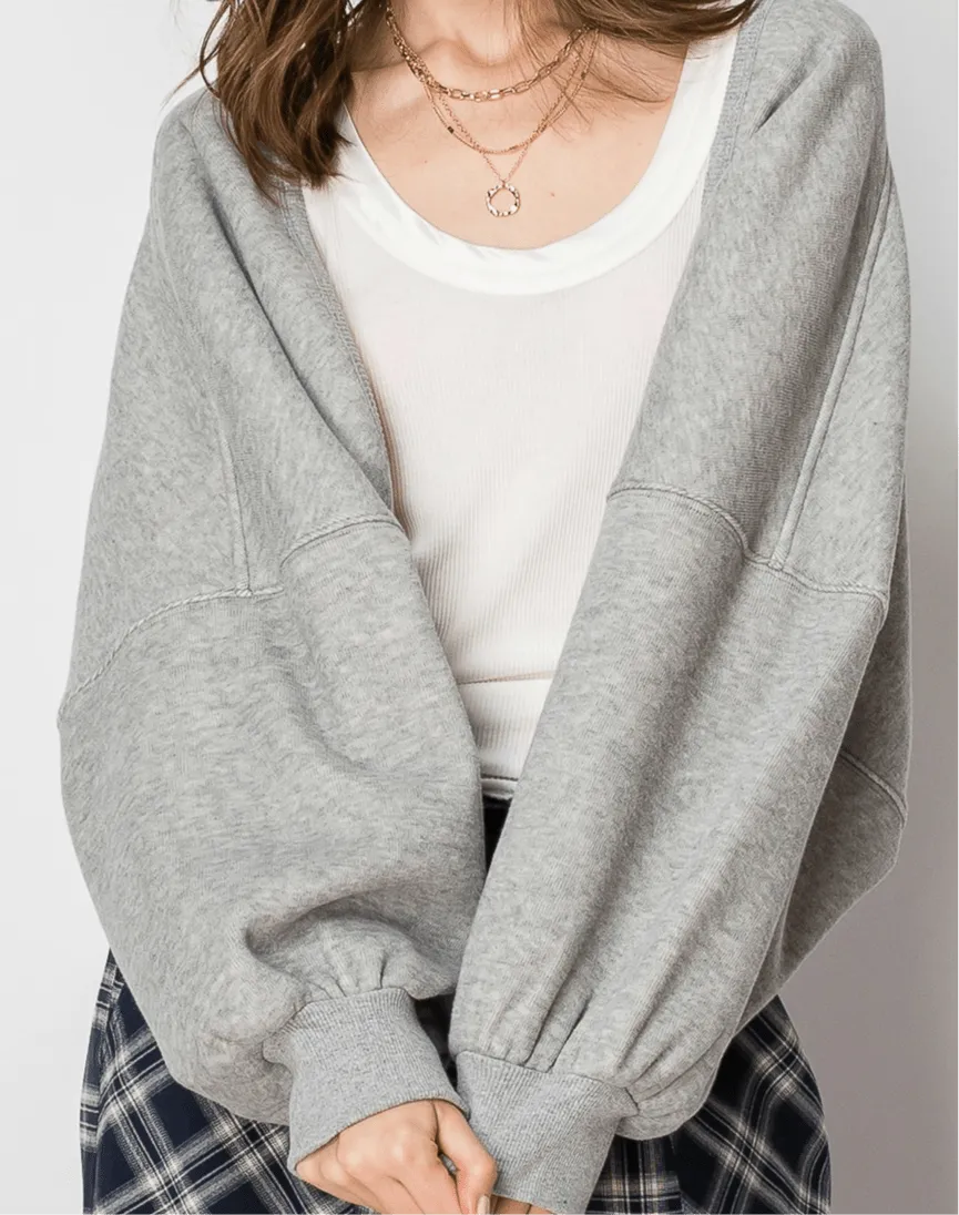 Bolero Shrug Sweatshirt