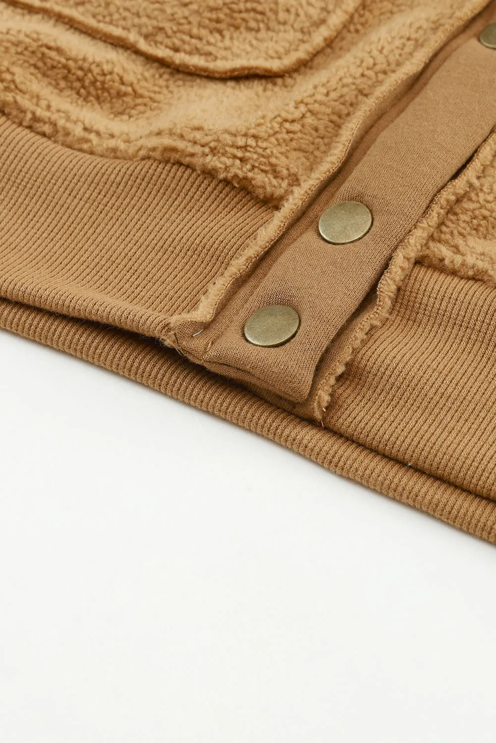 Brown Fleece Jacket