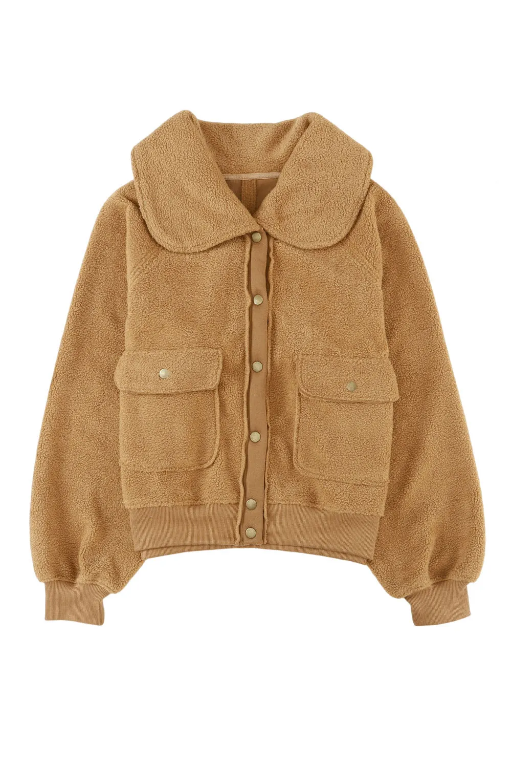 Brown Fleece Jacket