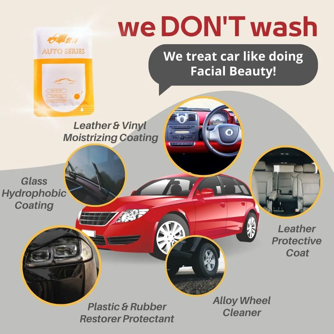 Car Detailing disposal highly concentrated Wiper cloth for Quick clean & Protective film coating - #CWASH-68050