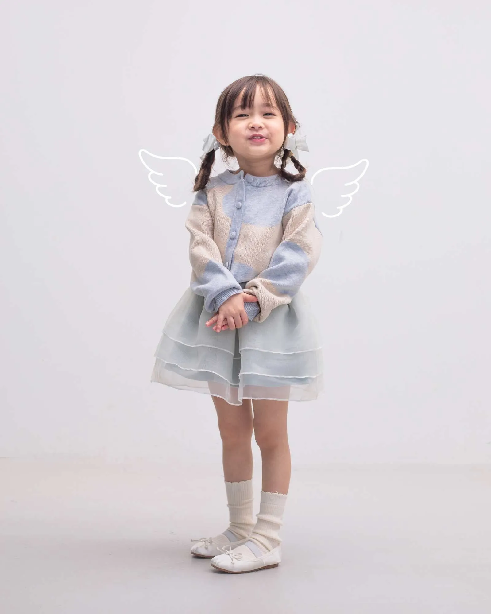 Cloud Knitted Cardigan (Kids & Adults)