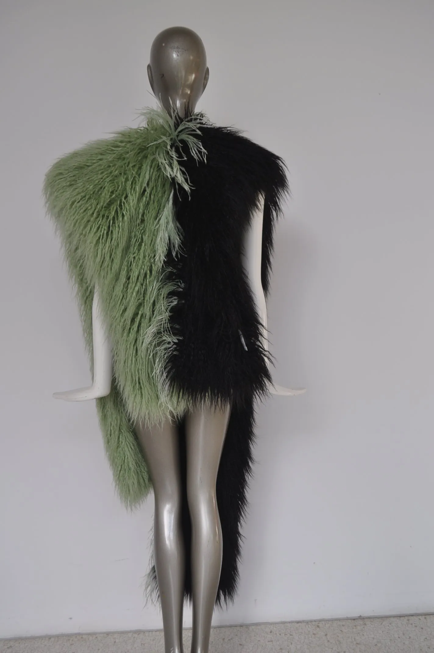 Dries van Noten fur stole from  2000