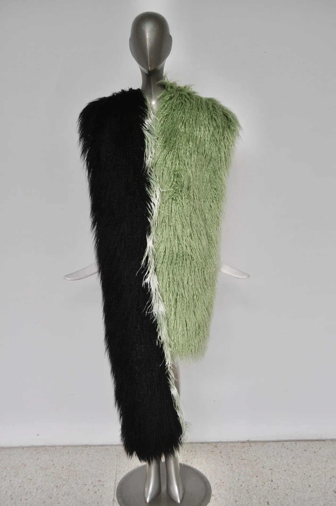 Dries van Noten fur stole from  2000