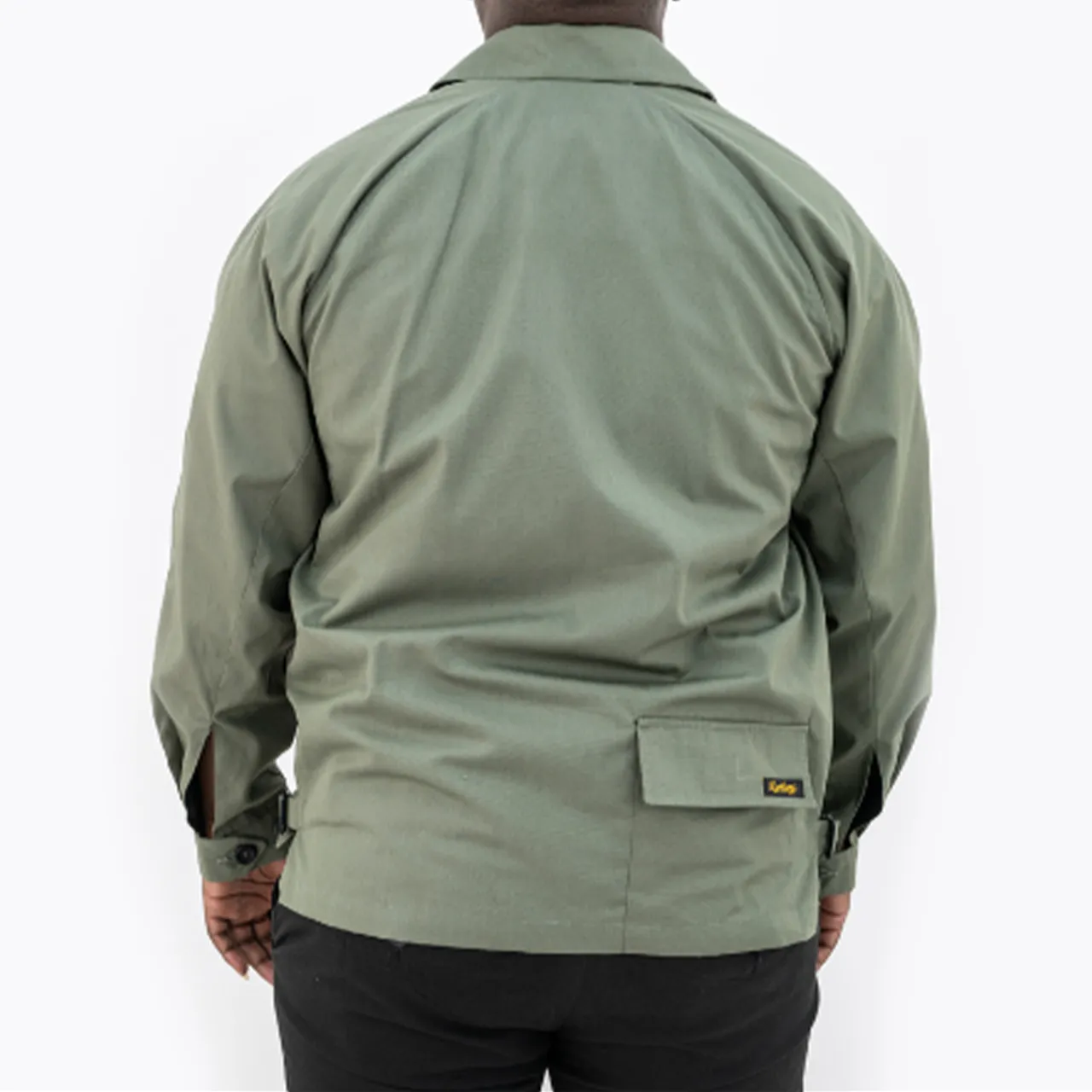 DURBURG VENTILE FUR Avocado Green JACKET