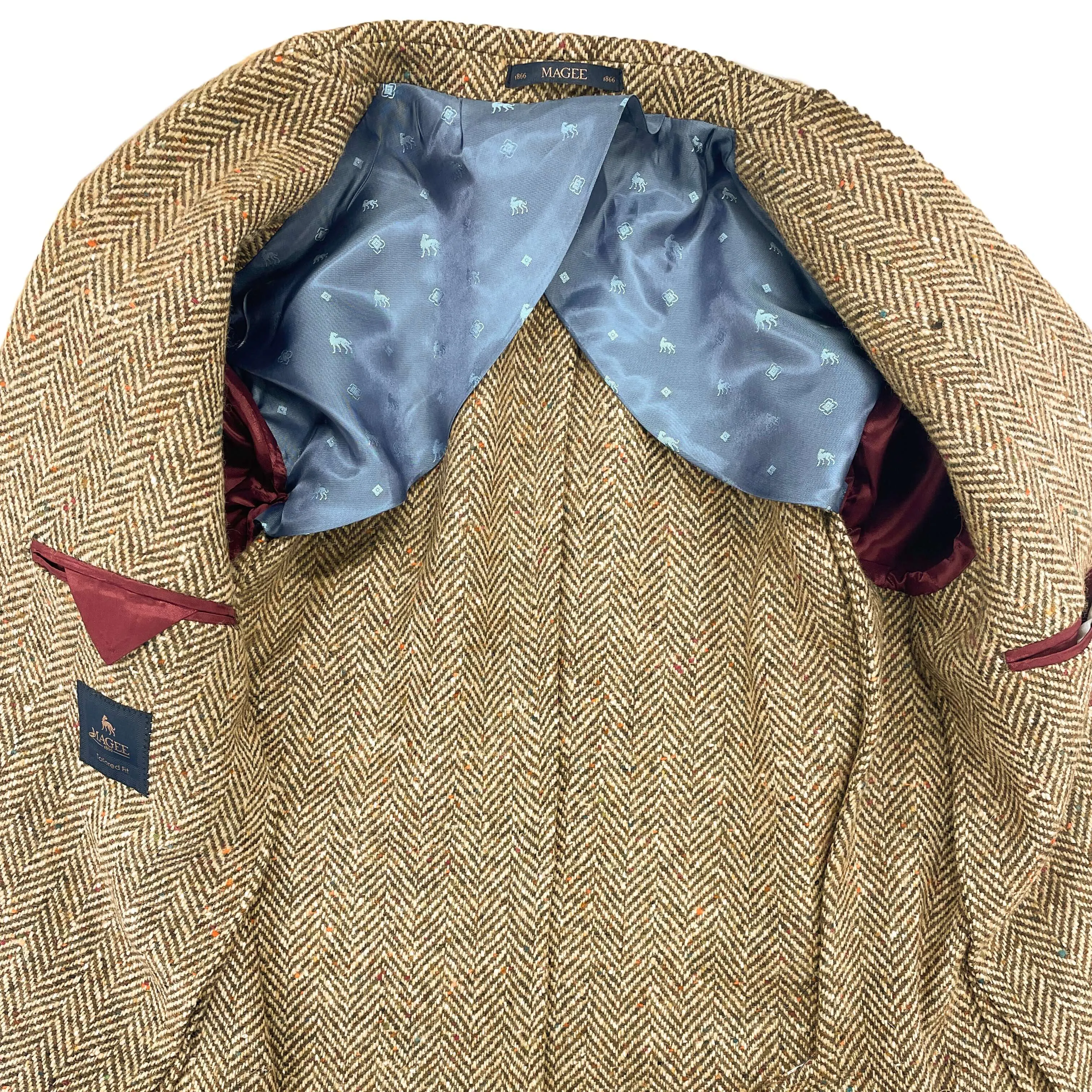 Easy Unconstructed Tweed Jacket | Tailored Fit