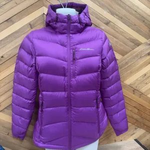 Eddie Bauer- Downlite Women's Insulated Hooded Jacket- MSRP $29 : purple-women-MD