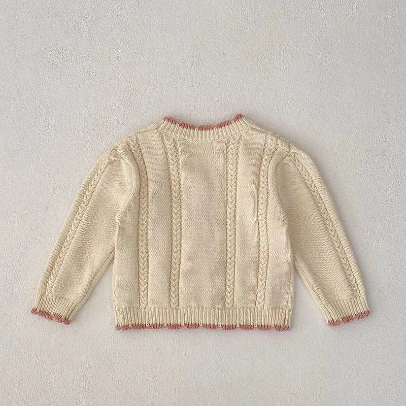 Embroidered Baby Knitwear Cardigan