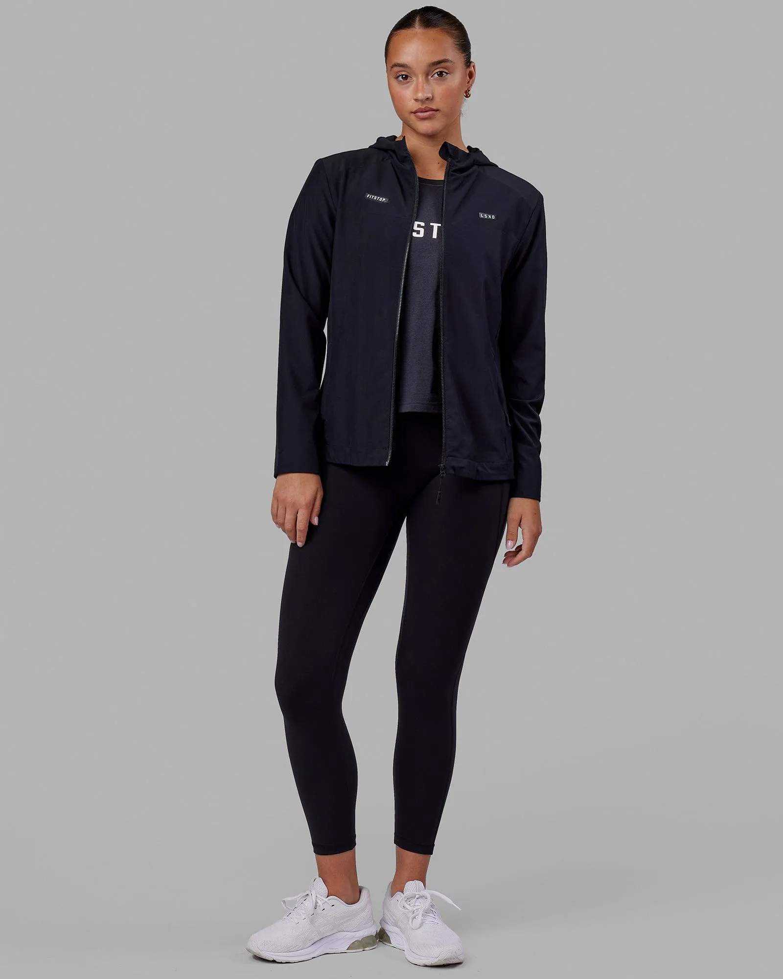 Fitstop Womens Functional Training Jacket - Black