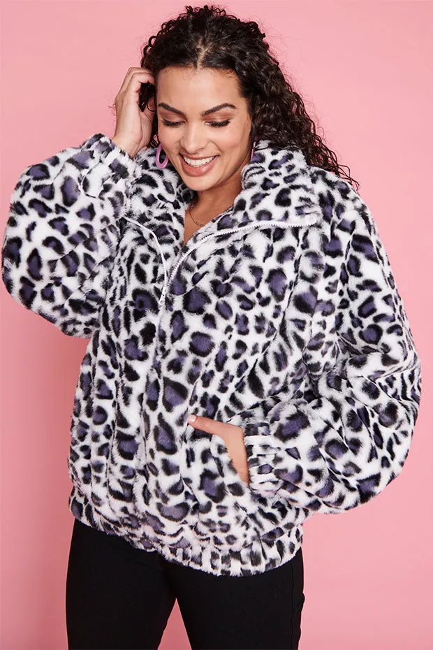 Fur Baby Snow Leopard Jacket