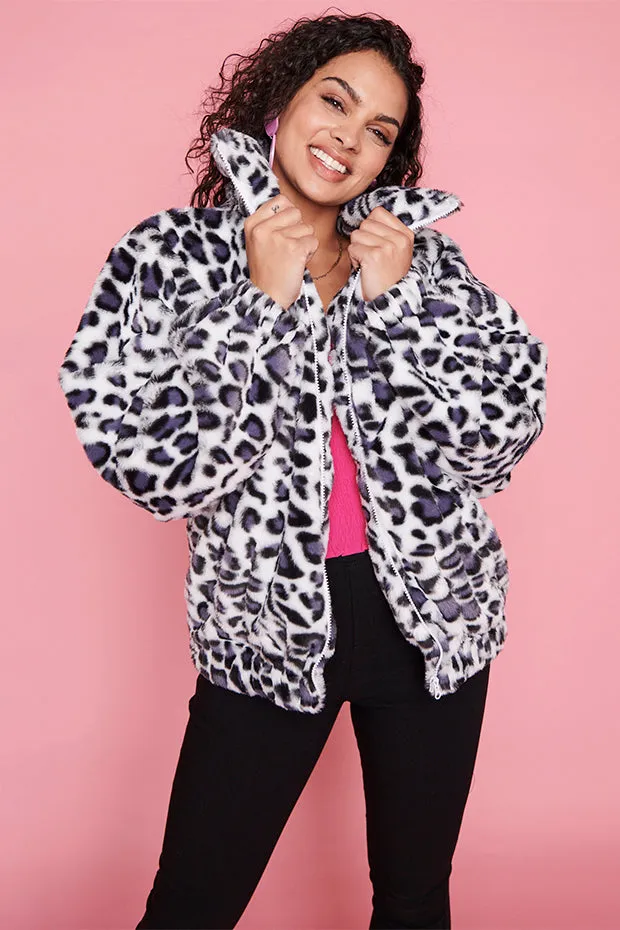 Fur Baby Snow Leopard Jacket