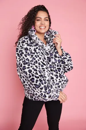 Fur Baby Snow Leopard Jacket