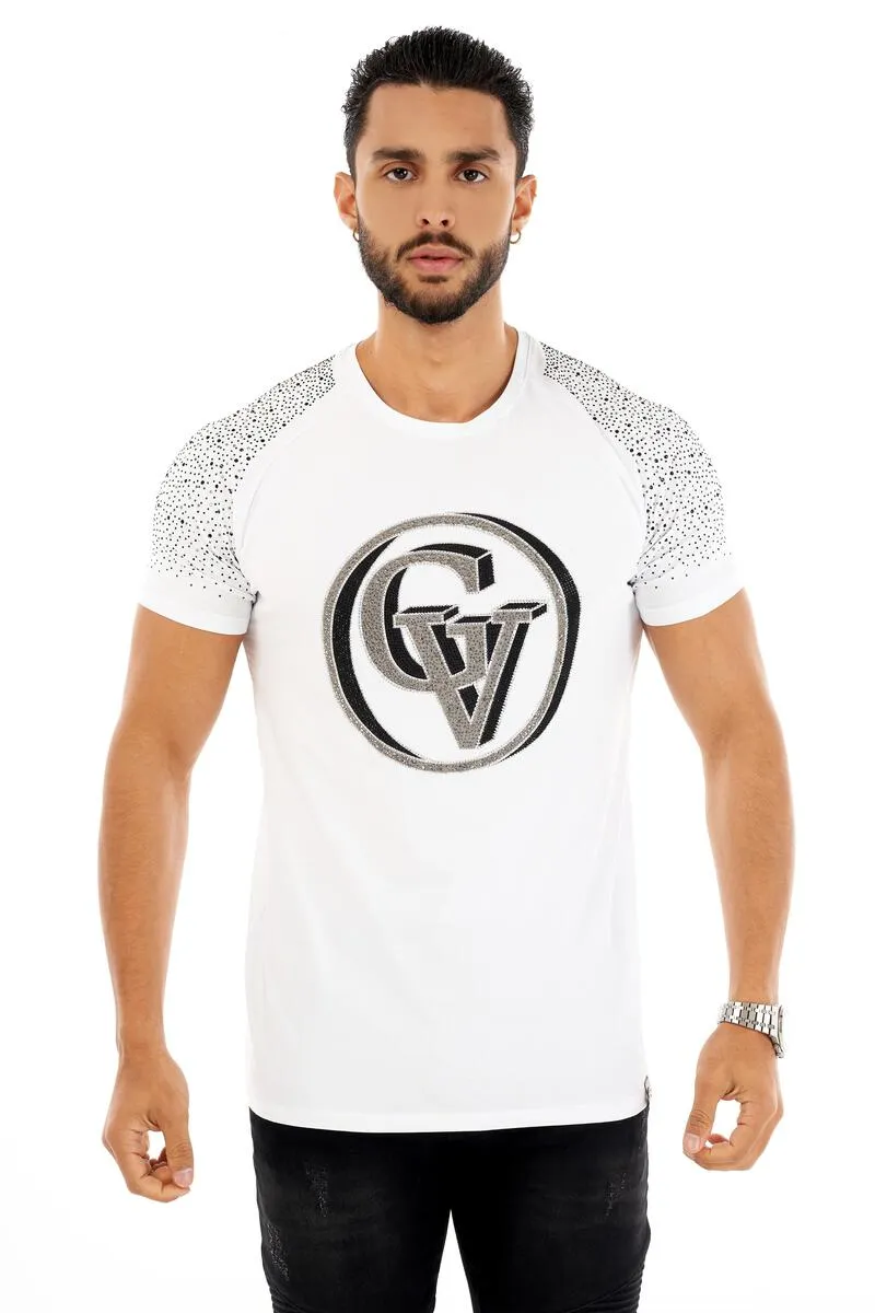 George V Paris T-Shirt with Bold Black Logo