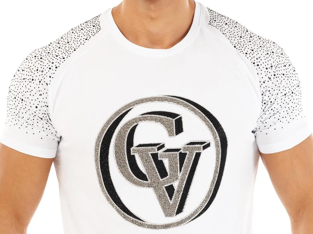 George V Paris T-Shirt with Bold Black Logo