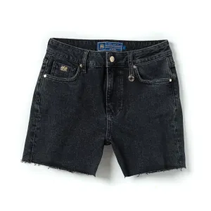 High Rise Denim Shorts