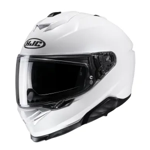 HJC I71 Pearl White  Premium Sport Gear Motorcycle Helmet