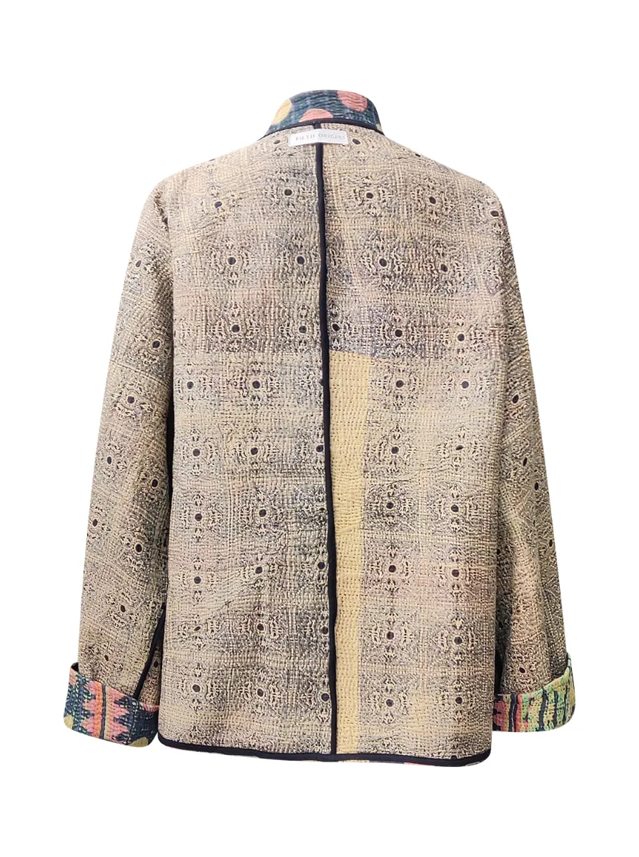 kantha vintage short jacket damayanti