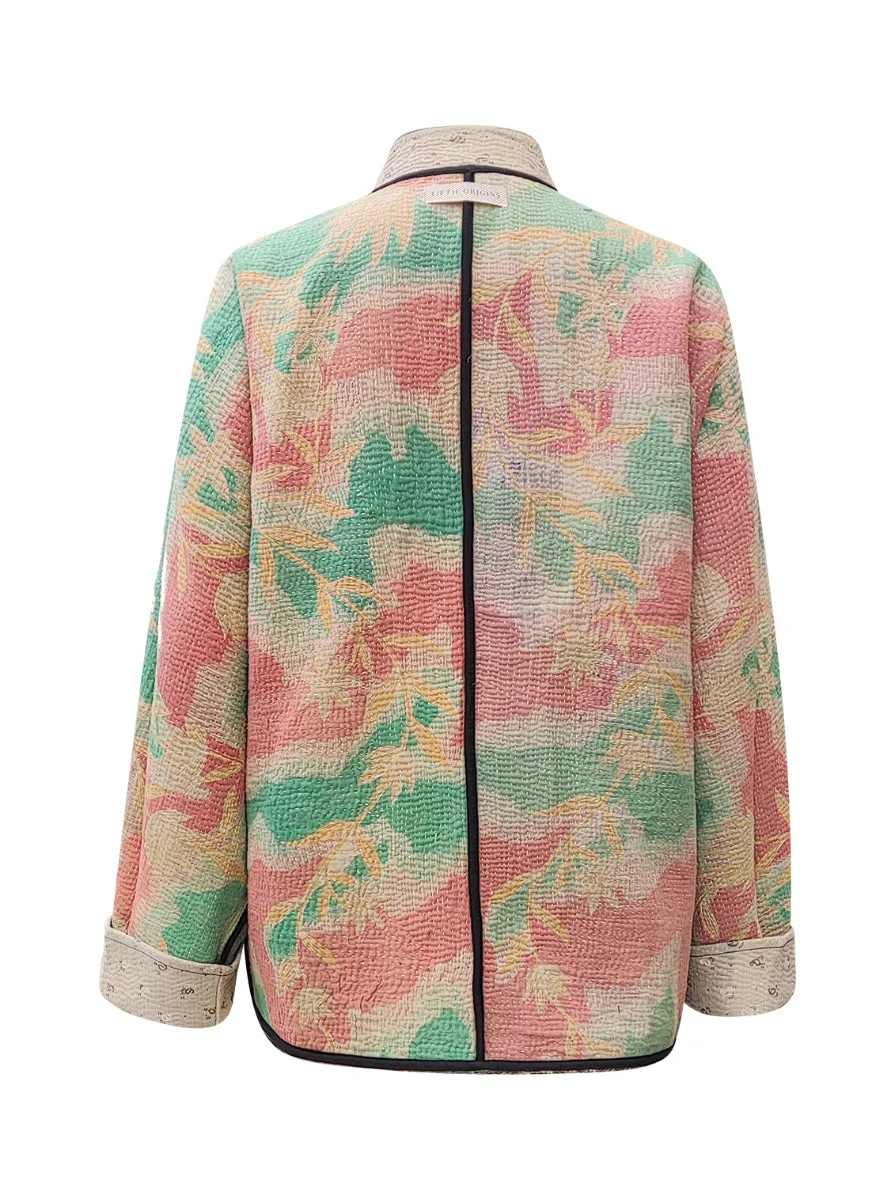 kantha vintage short jacket nancy