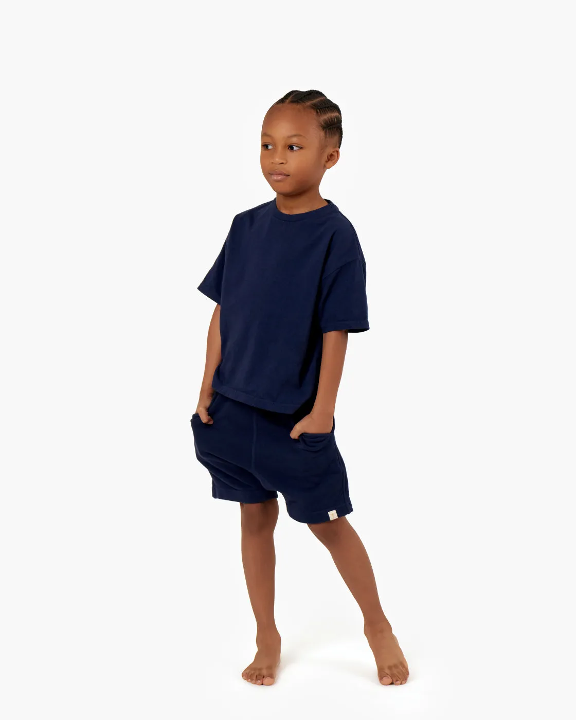 Kids Short - Navy