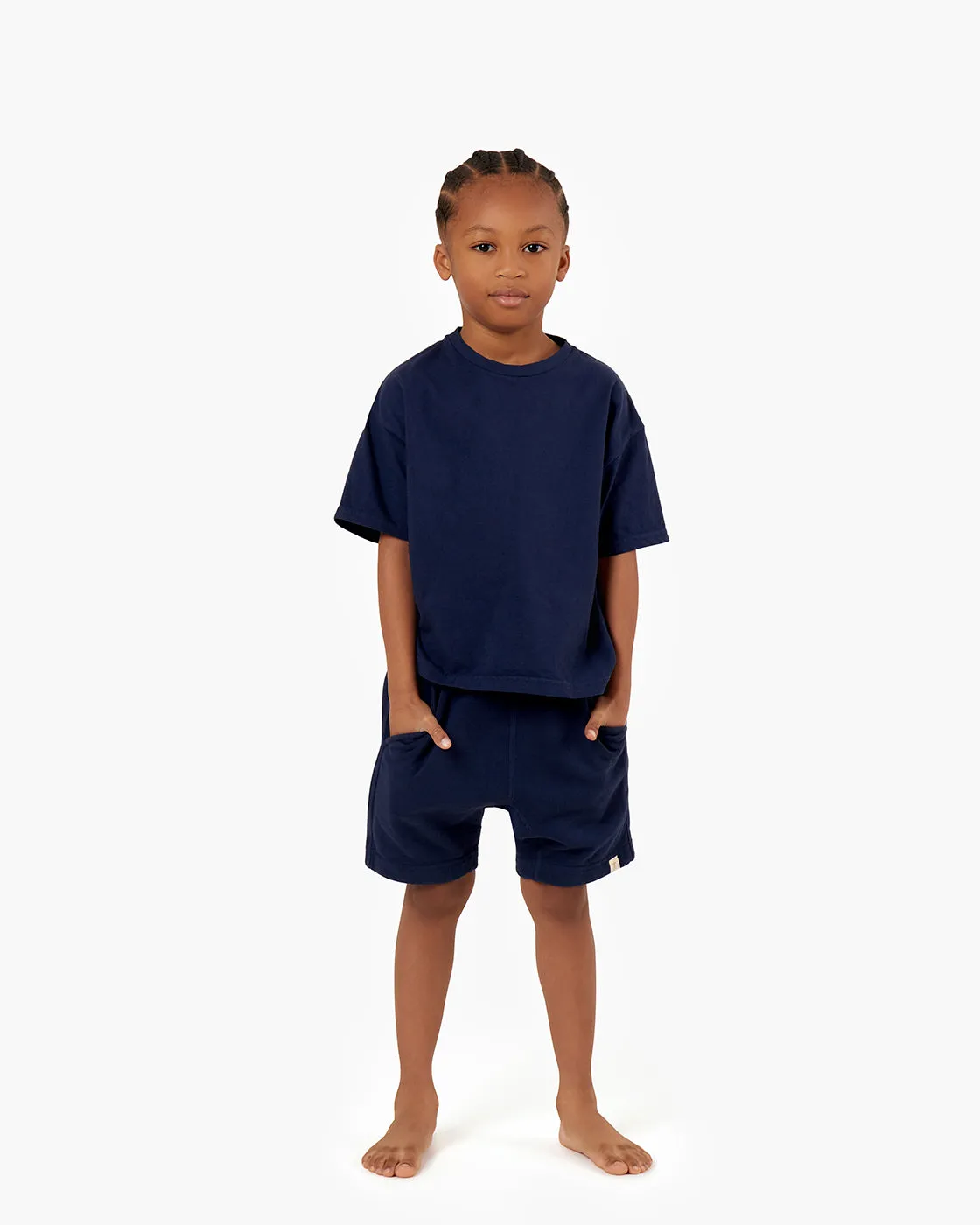 Kids Short - Navy