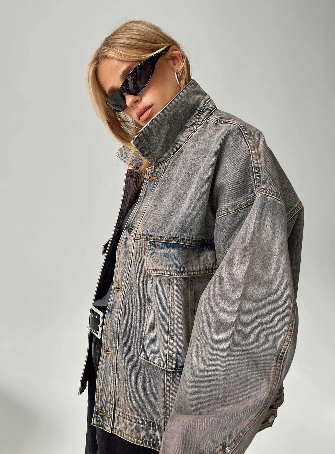 Kier Oversized Denim Jacket