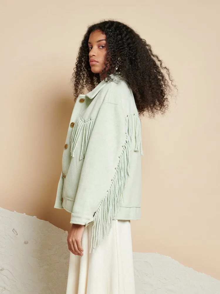 Kira Fringe Jacket