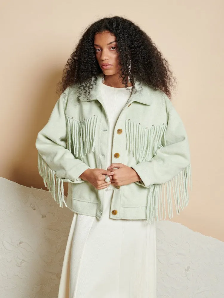 Kira Fringe Jacket