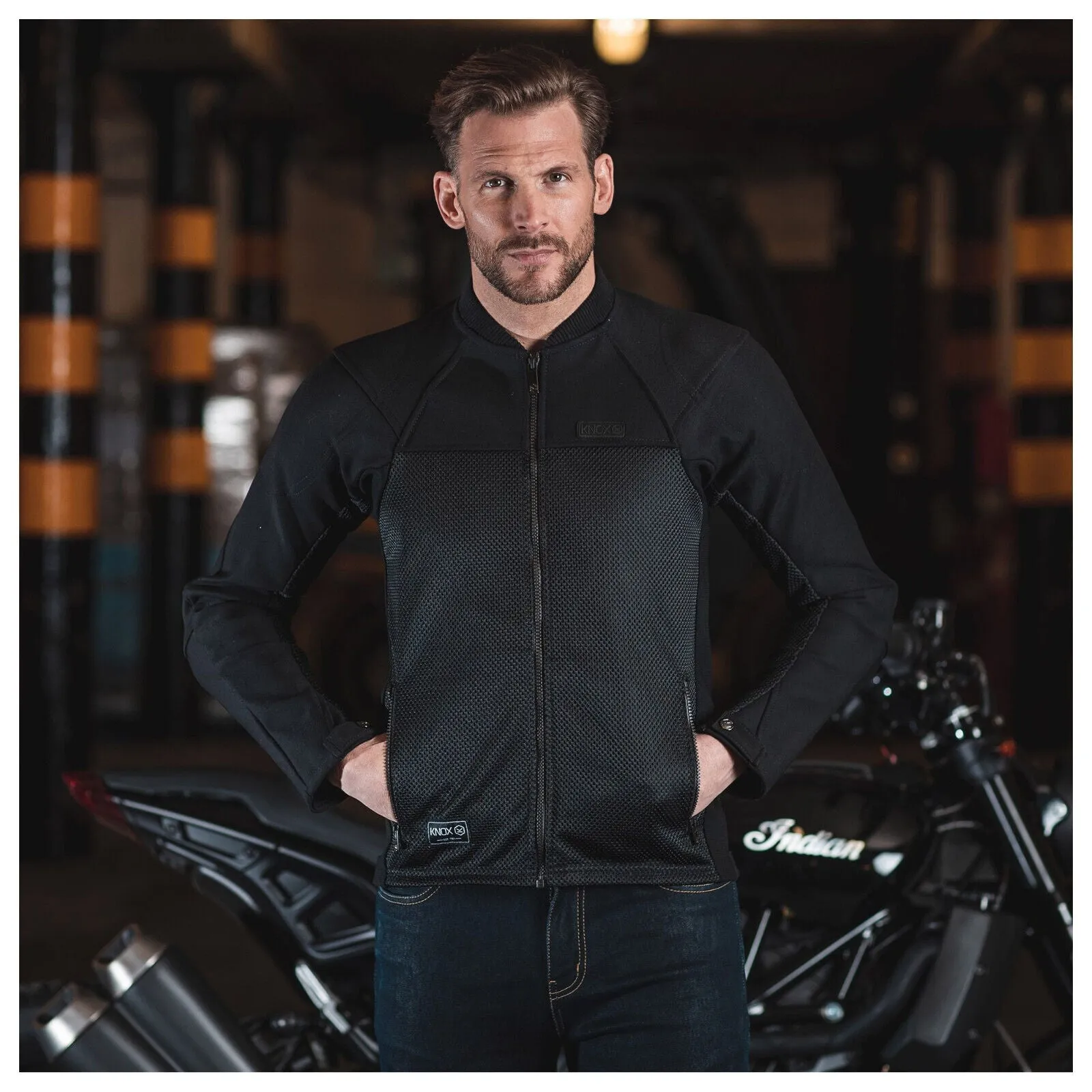 Knox Zephyr Pro Motorcycle Under Jacket - Small