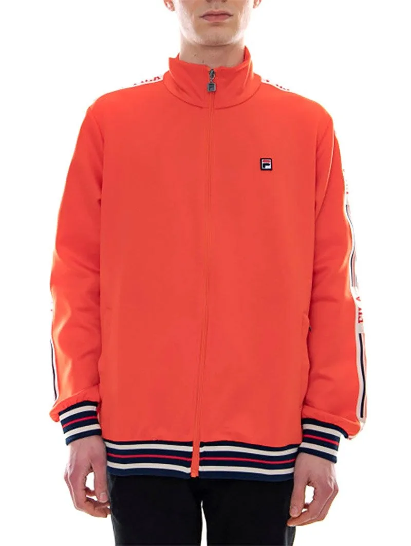 MAN LEFTY TRACK JACKET IN ORANGE