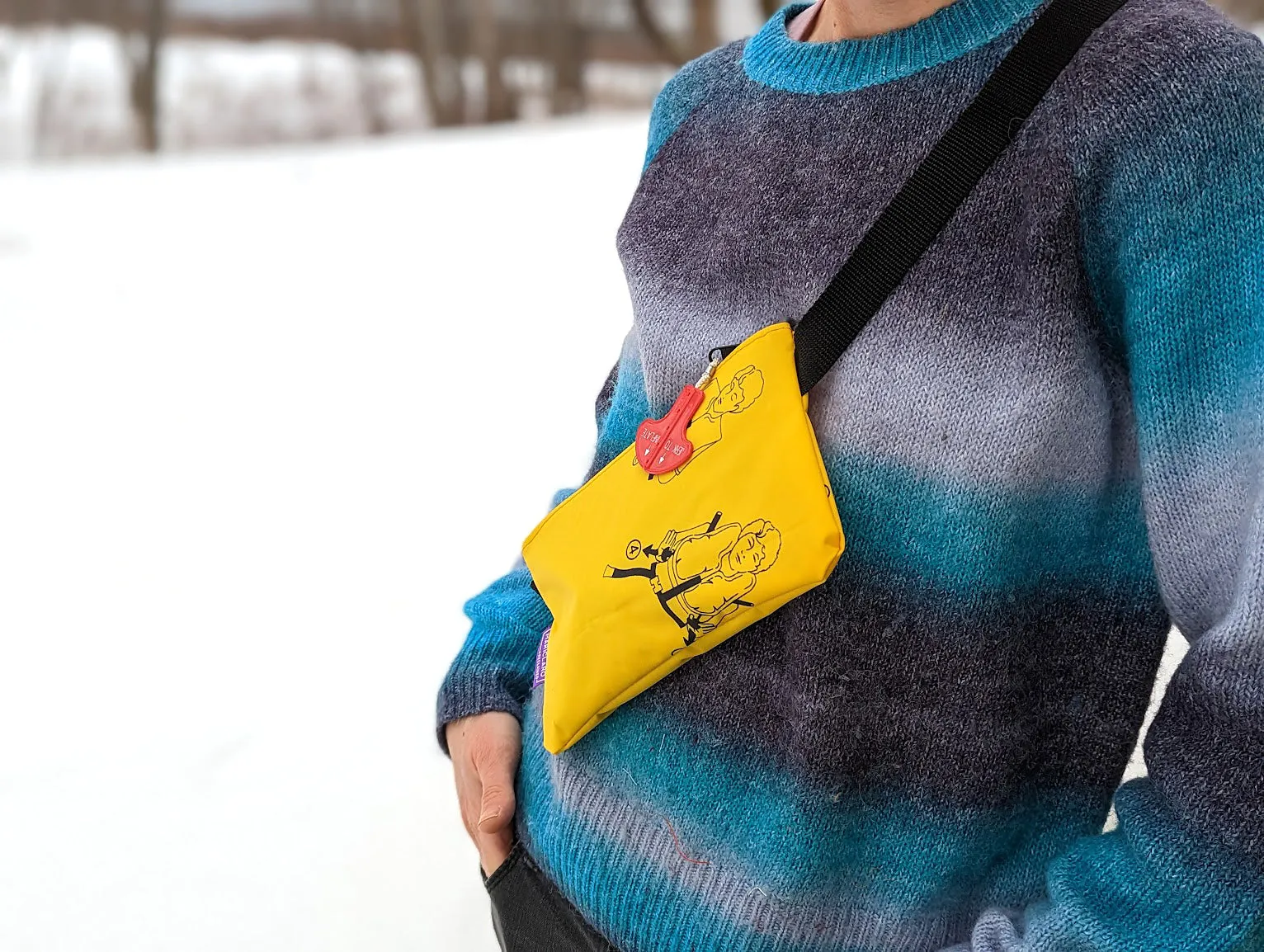 Mariclaro Sling Over Fanny Pack - Aircraft Life Jacket