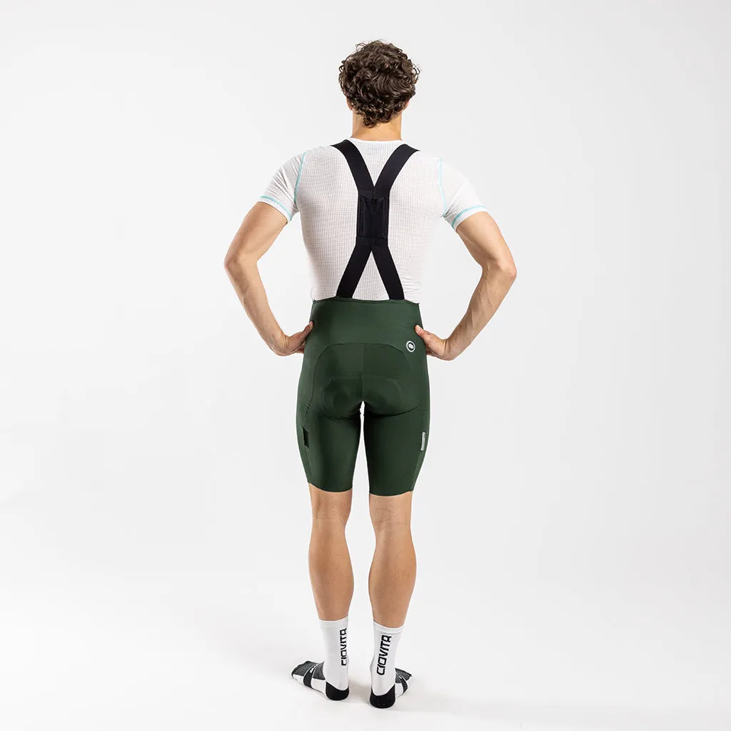 Men's Supremo Velocé Bib Shorts (Forest)