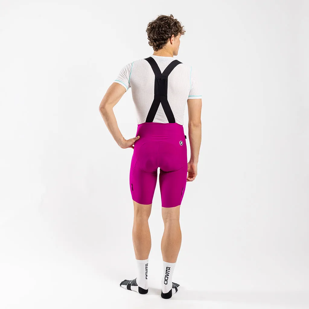 Men's Supremo Velocé Bib Shorts (Magenta)