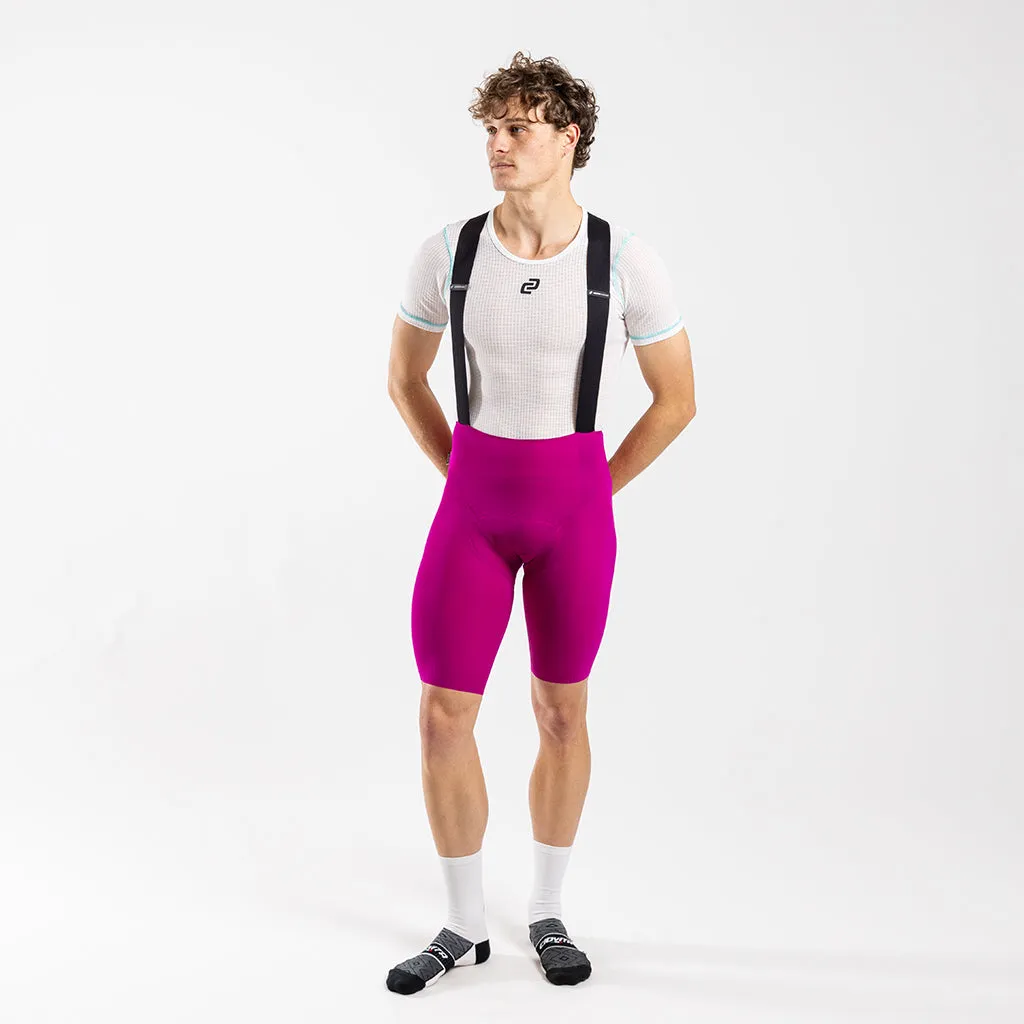 Men's Supremo Velocé Bib Shorts (Magenta)