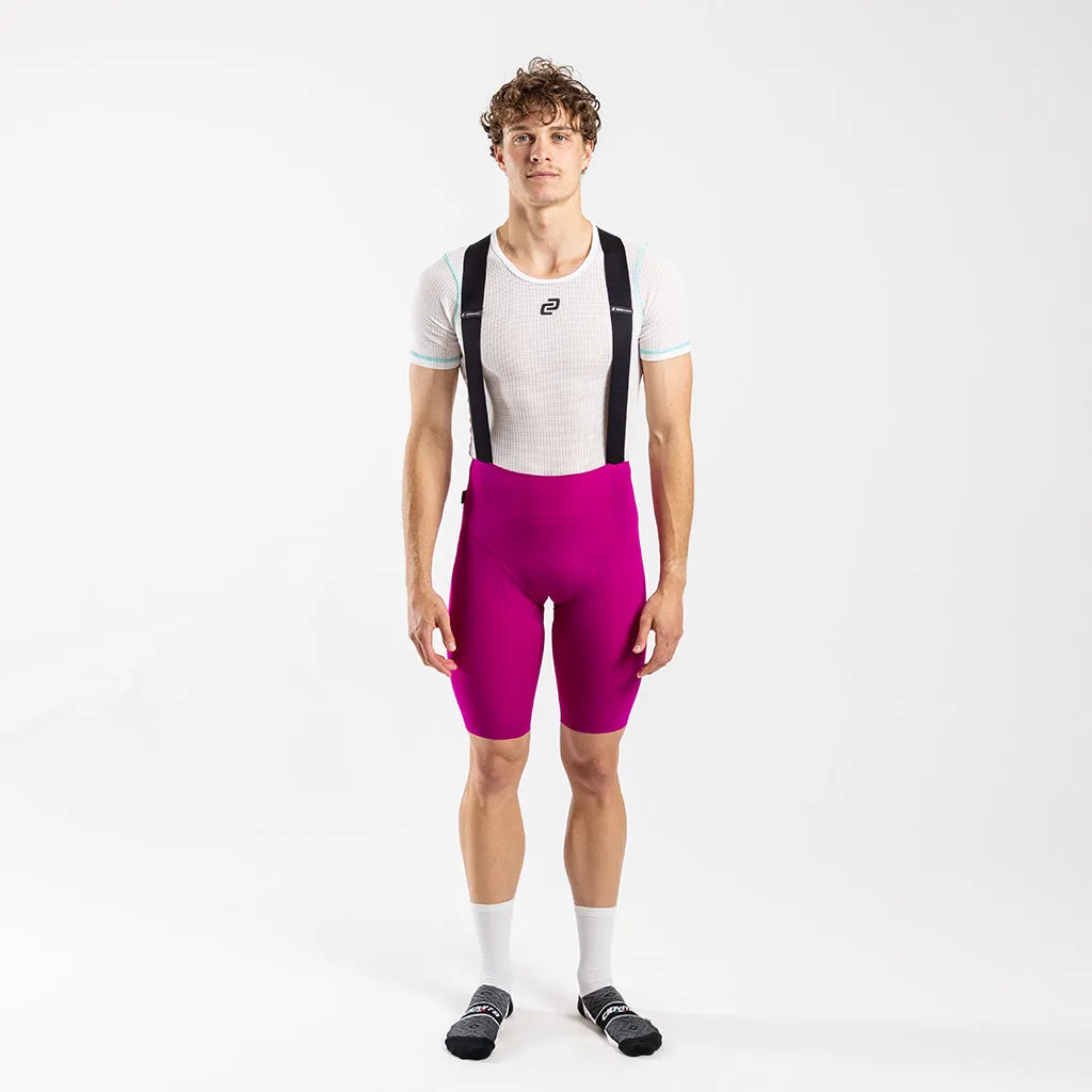 Men's Supremo Velocé Bib Shorts (Magenta)