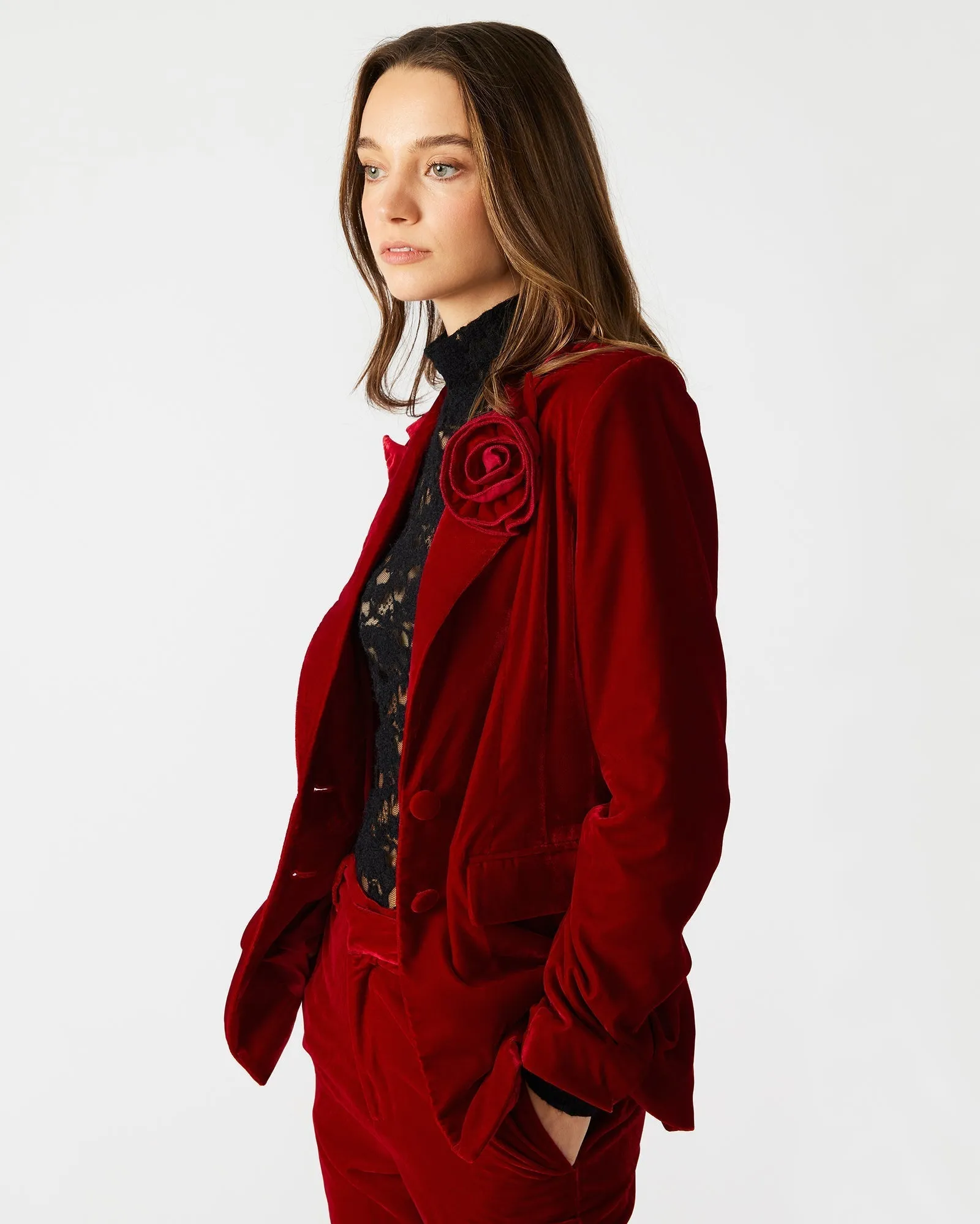 MERENE BLAZER RED