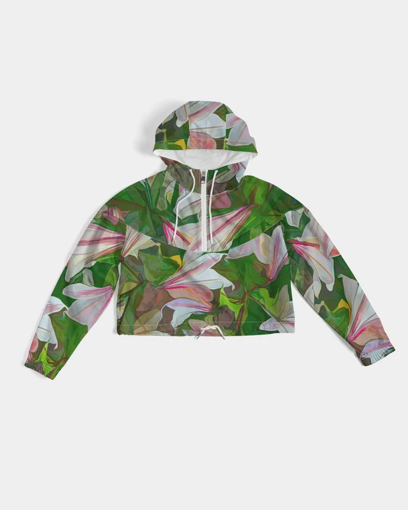 Miami Vibe Fashion Cropped Windbreaker