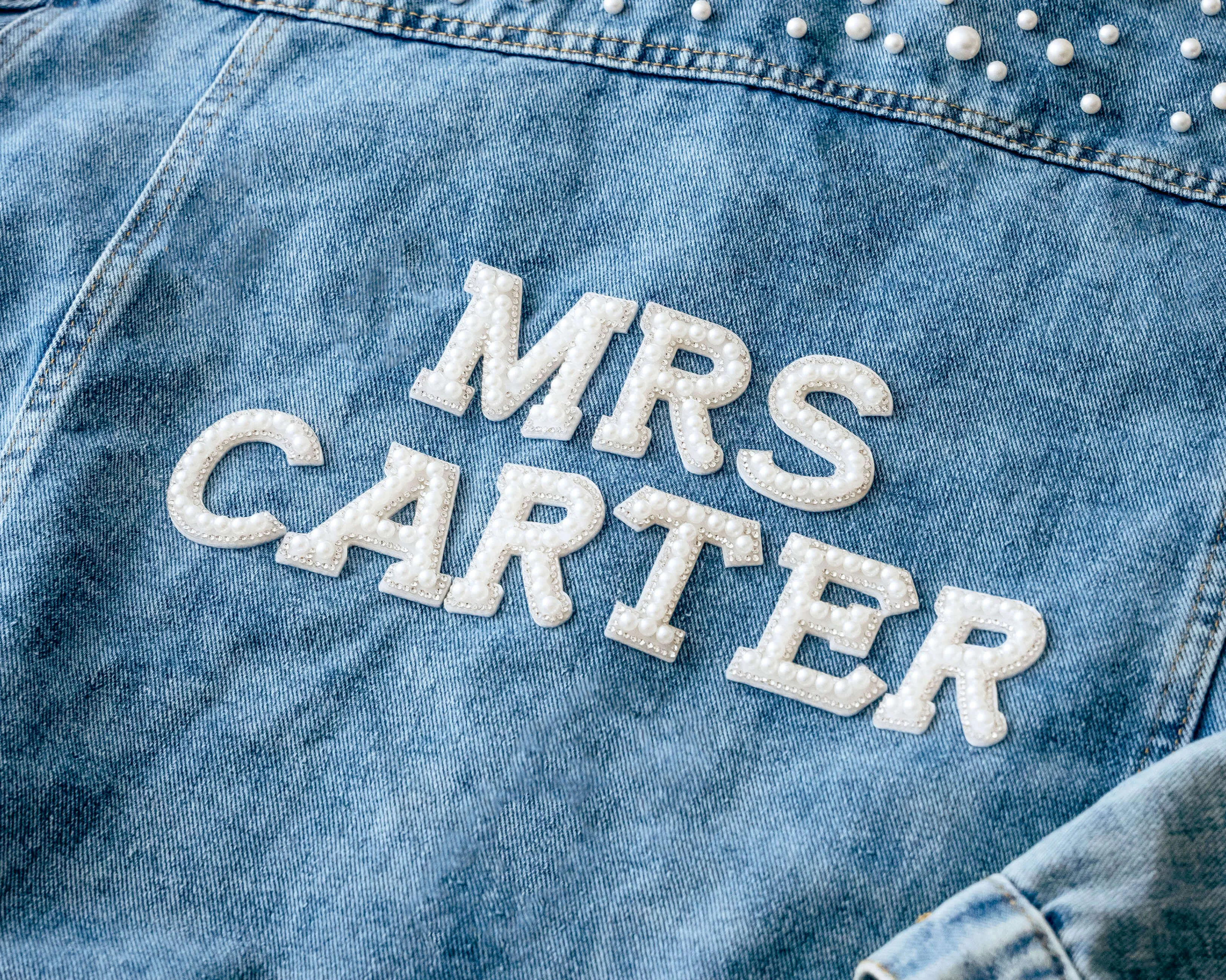 Mrs. Jean Jacket with Pearls