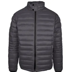 Plein Sport Plain Padded Grey Jacket