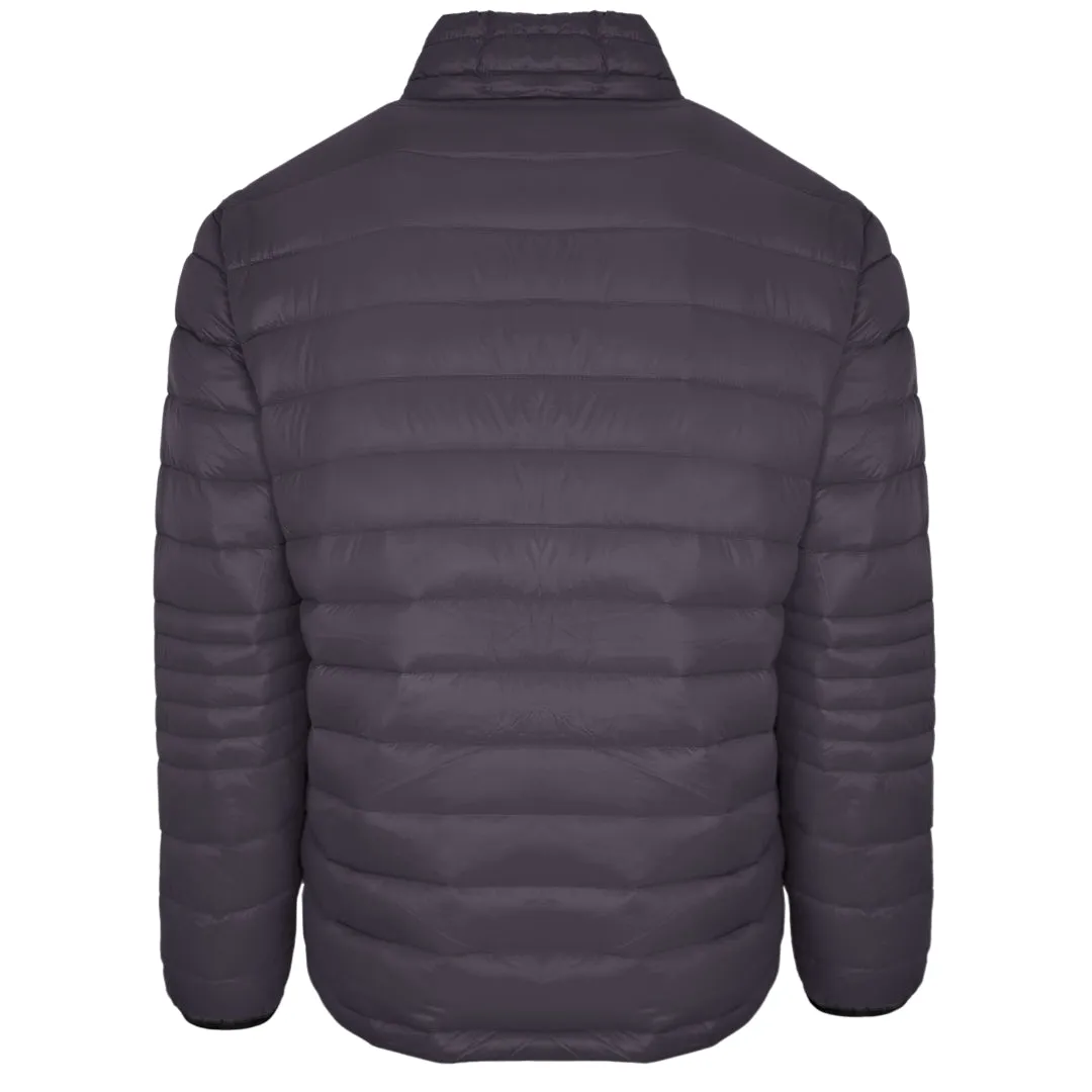 Plein Sport Plain Padded Grey Jacket