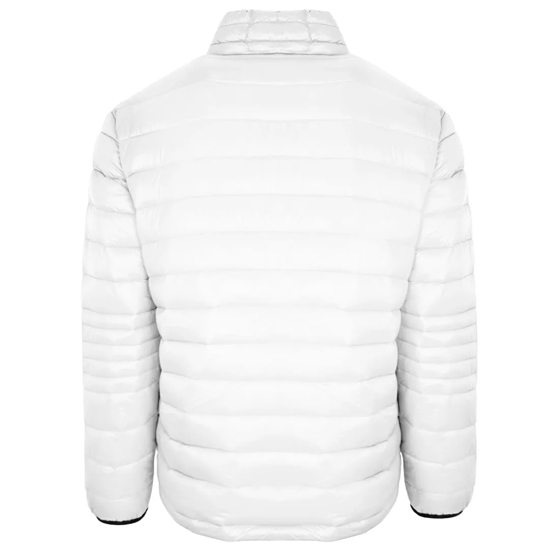 Plein Sport Plain Padded White Jacket