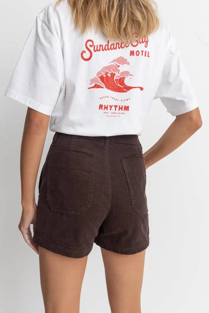 Rhythm Fatigue Corduroy Short - CHOCOLATE