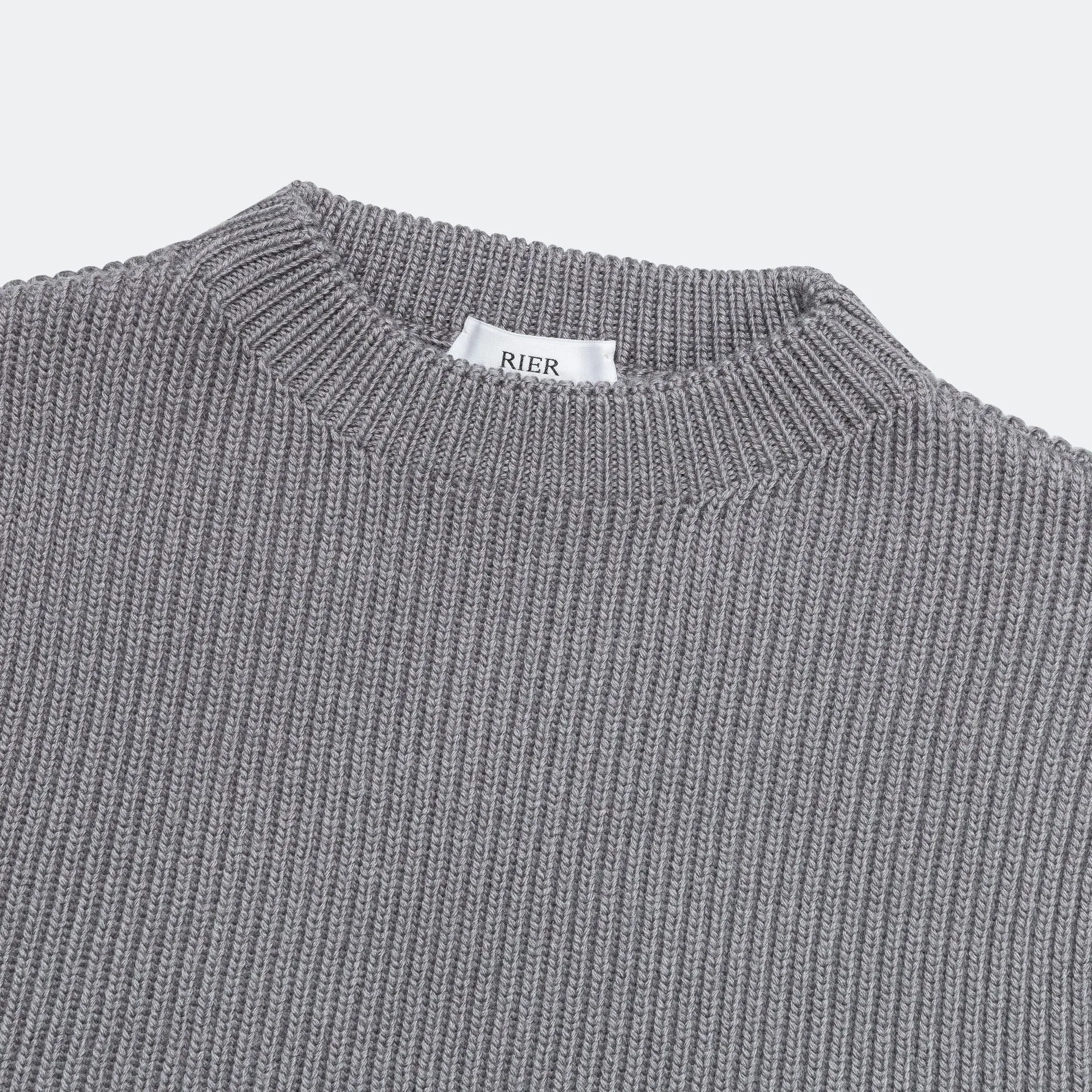 Roundneck Fisherman Rib - Castelrock Wool