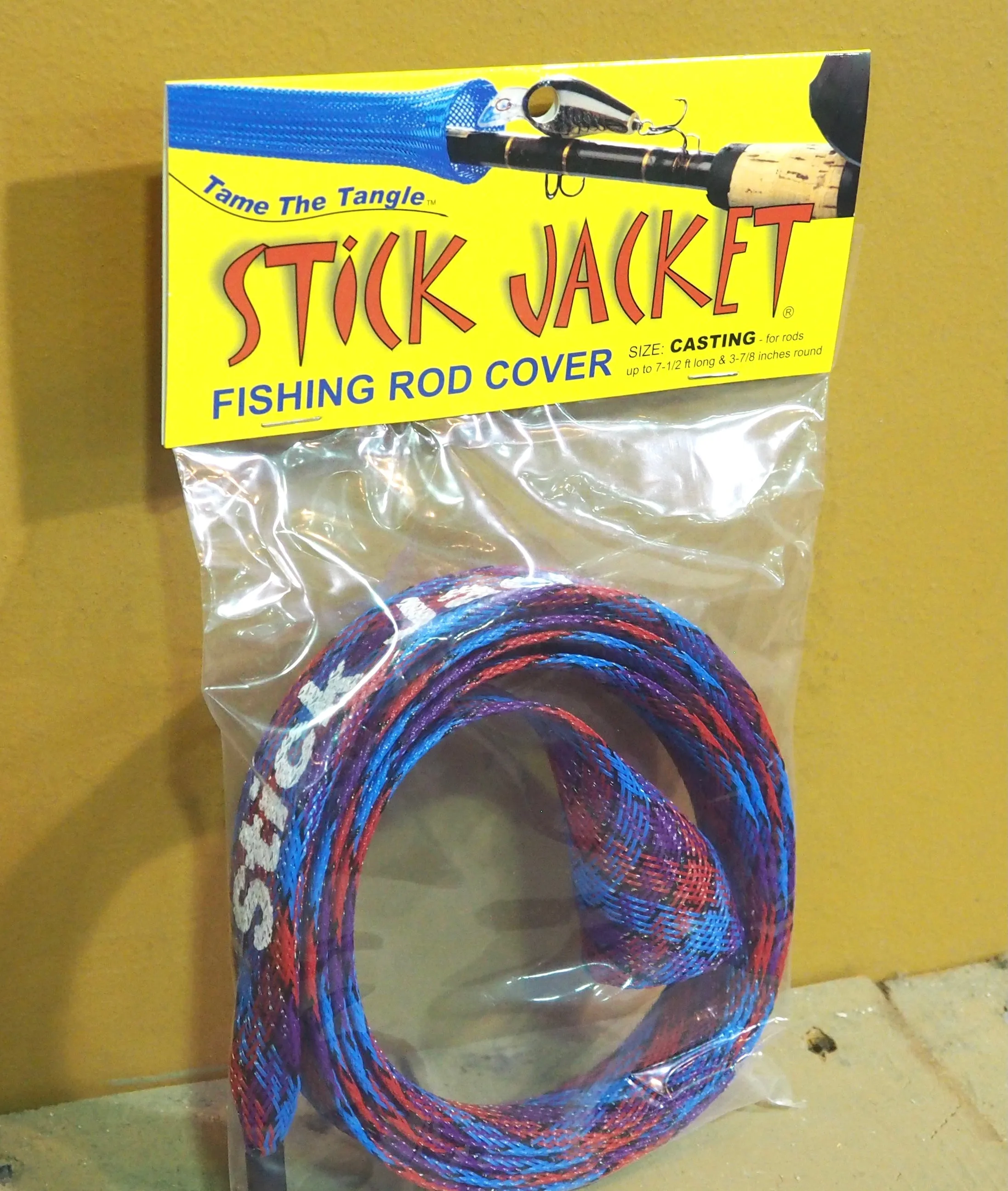 Stick Jacket Fishing Rod Covers Casting Size