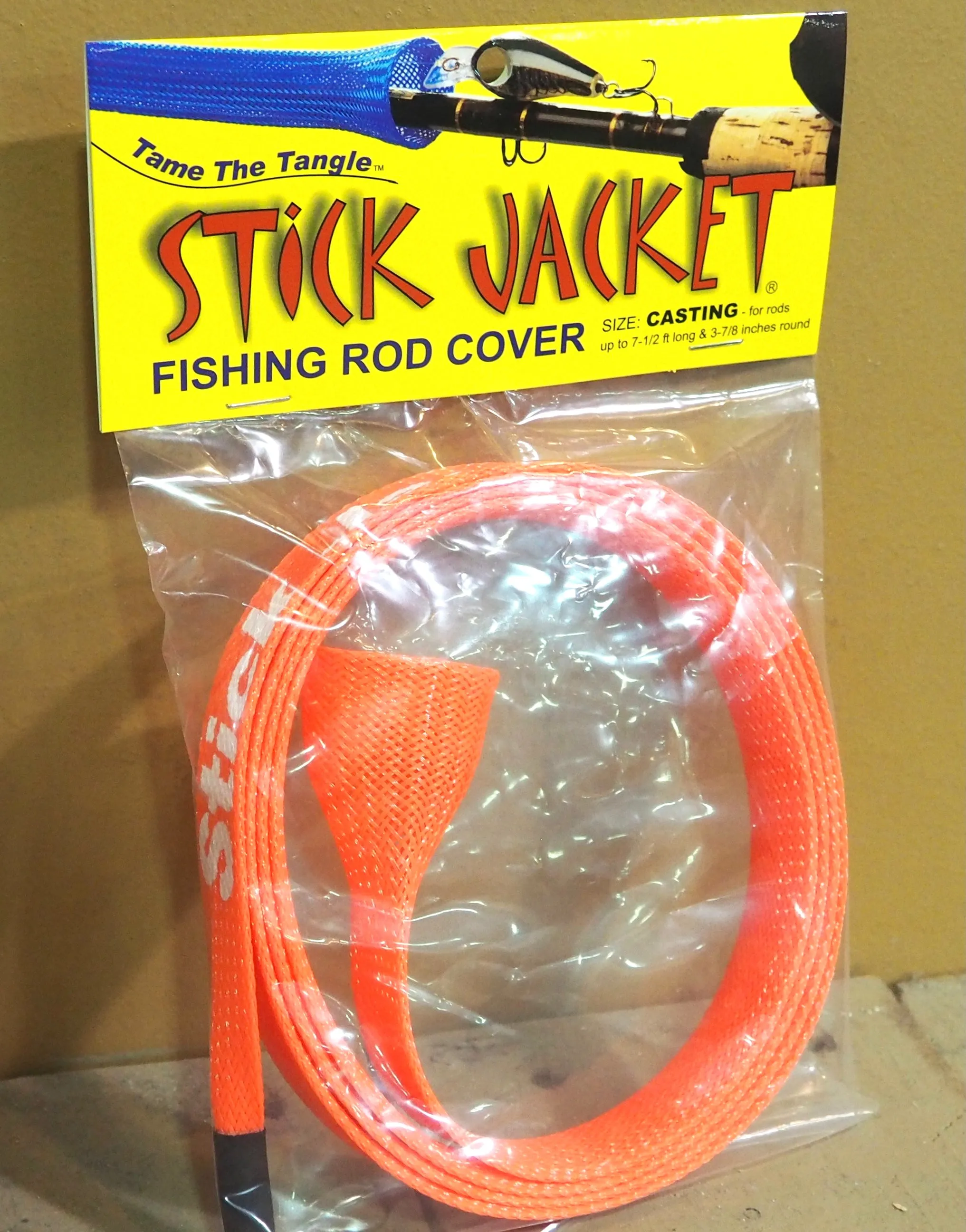 Stick Jacket Fishing Rod Covers Casting Size