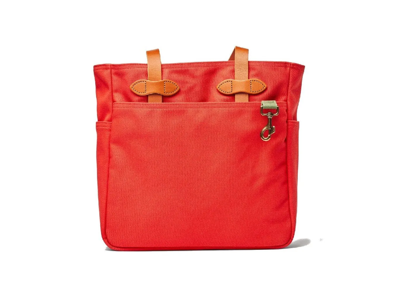 Tote Bag Without Zipper Mackinaw Red