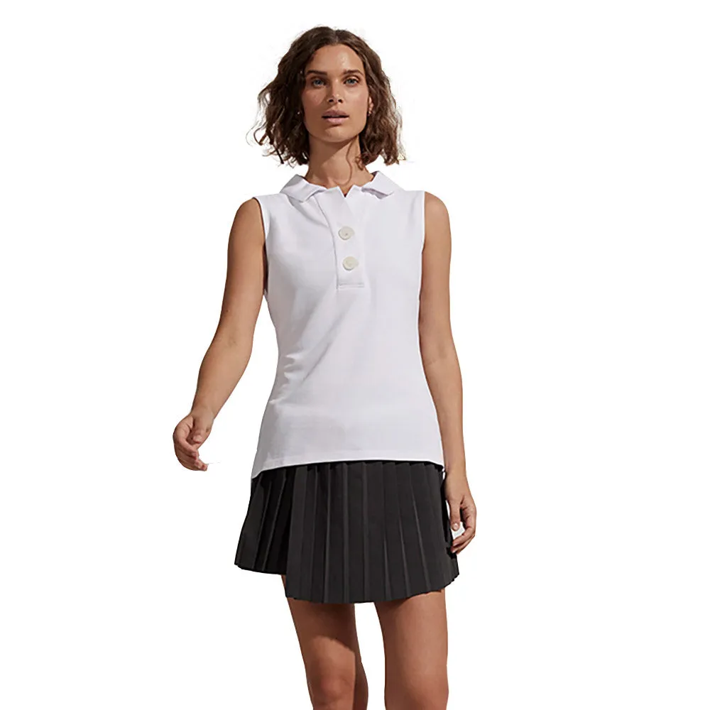 Varley Caine Womens Sleeveless Polo